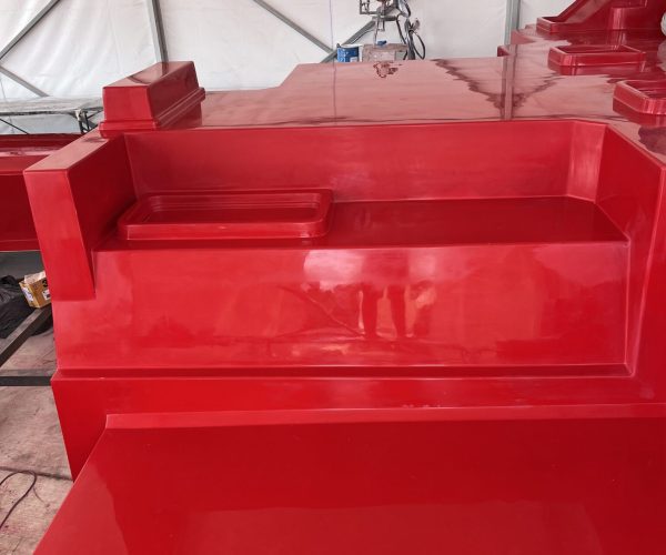 525 Deck mold Group Island Spirit Manufacturing Composites